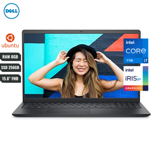 LAPTOP DELL INSPIRON 3511 INTEL CORE I7 1165G7 (11VA) 8GB SSD 256 GB 15.6" UBUNTU ESPA?OL BLACK - M6MKX